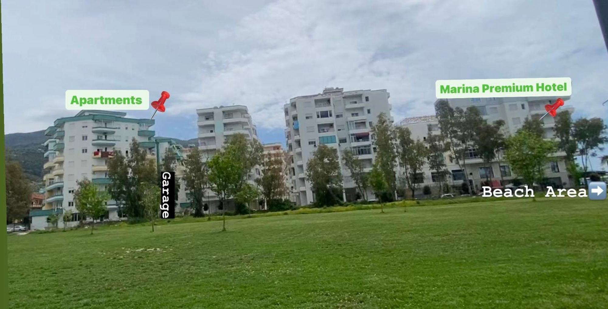 Vlorë Marina Premium Hotel & Apartment מראה חיצוני תמונה